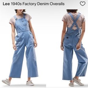 Lee 1940s denim factory overallls